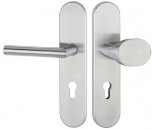 Kljuka / gumb za vhodna vrata Hermat - 2091/3138 SH - varnostna garnitura 