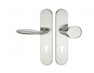 Kljuka / gumb za vhodna vrata Hermat - 2089/3128 SH - varnostna garnitura 