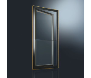 Steklena ograja za francoski balkon - Gutmann FPS set - barva antracit RAL7016